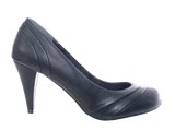 Damen High Heel Plateau Pumps Abendschuhe Stilettos Black # 92006
