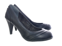 Damen High Heel Plateau Pumps Abendschuhe Stilettos Black # 92006