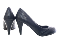 Damen High Heel Plateau Pumps Abendschuhe Stilettos Black # 92006