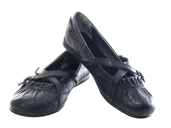 Chaussures à enfiler pour femmes, ballerines, mocassins, slip-on, chaussures plates, loisirs, noir # 163623