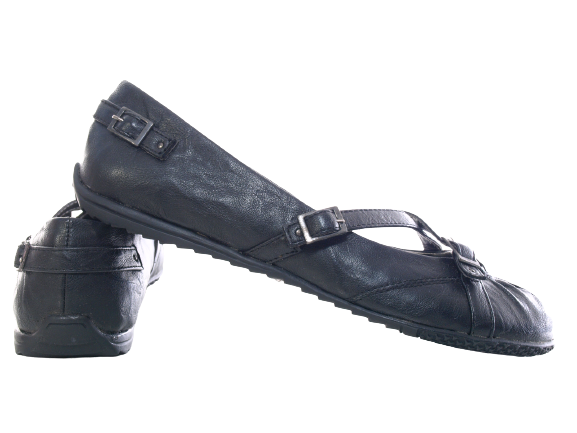 Chaussures à enfiler pour femmes, ballerines, mocassins, slip-on, chaussures plates, loisirs, noir # 163623