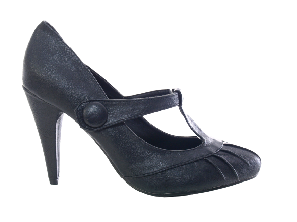 Escarpins à plateforme à talons hauts pour femmes Chaussures de soirée talons aiguilles Noir # 164
