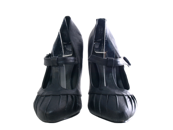Escarpins à plateforme à talons hauts pour femmes Chaussures de soirée talons aiguilles Noir # 164