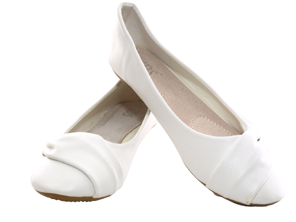 Mocassins ballerines chaussures basses pour femmes slip-on plates décontractées blanc # 6374