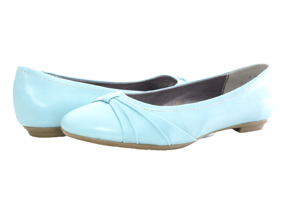 Damen Slipper Halbschuhe Ballerina Loafer Mokassins Slip On Flats Freizeit Blue # 2387