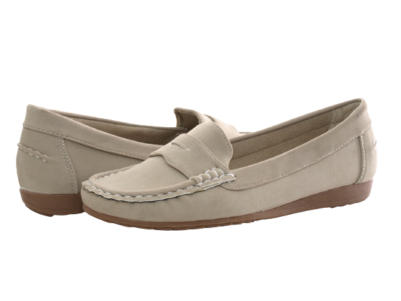 Ballerines mocassins à enfiler pour femme, chaussures plates décontractées, abricot n° 7711