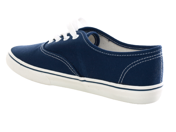 Women's Casual Sneakers Sports Shoes Running Shoes Trainers Dark Blue # 9566
