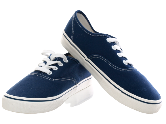 Women's Casual Sneakers Sports Shoes Running Shoes Trainers Dark Blue # 9566