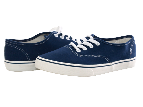 Baskets de loisirs pour femmes chaussures de sport chaussures de course tennis bleu foncé # 9566