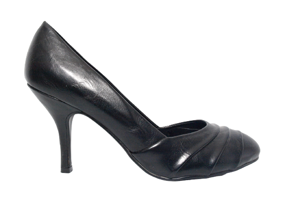 Women's High Heel Platform Pumps Evening Shoes Stilettos Black # 078