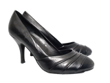 Damen High Heel Plateau Pumps Abendschuhe Stilettos Black # 078