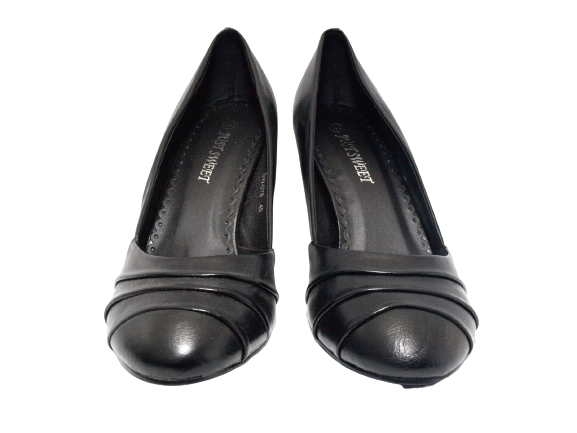 Escarpins à talons hauts et plateforme pour femme, chaussures de soirée, stilettos, noir # 078