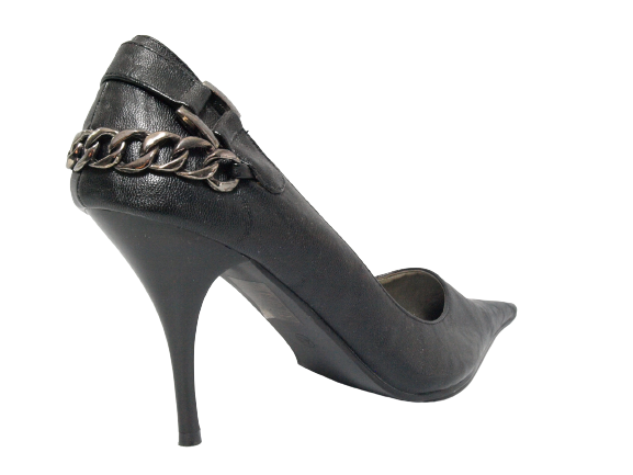Escarpins à plateforme et talons aiguilles pour femmes, chaussures de soirée, noir # 257-41