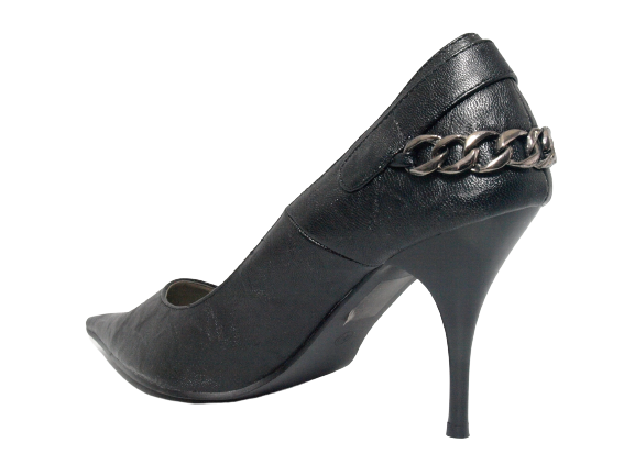 Escarpins à plateforme et talons aiguilles pour femmes, chaussures de soirée, noir # 257-41
