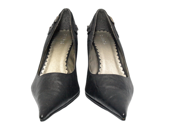 Escarpins à plateforme et talons aiguilles pour femmes, chaussures de soirée, noir # 257-41
