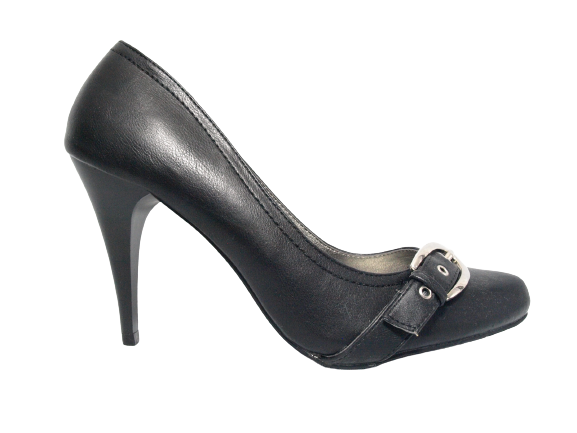 Women's High Heel Platform Pumps Evening Shoes Stilettos Black # 541-16
