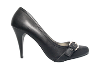 Damen High Heel Plateau  Pumps Abendschuhe Stilettos Black # 541-16