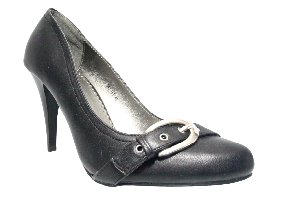 Women's High Heel Platform Pumps Evening Shoes Stilettos Black # 541-16