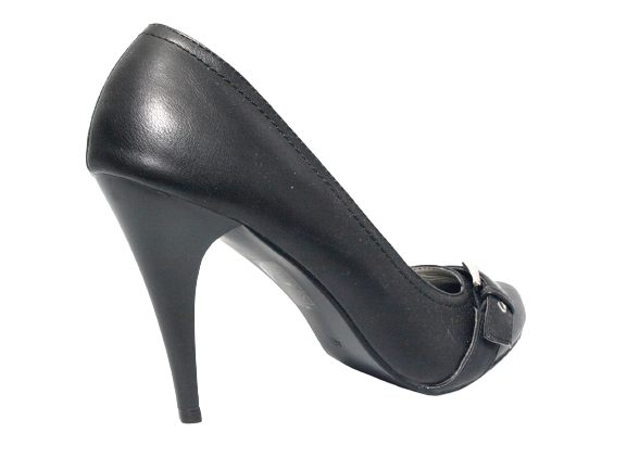 Women's High Heel Platform Pumps Evening Shoes Stilettos Black # 541-16