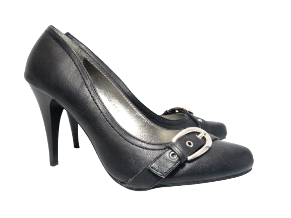 Women's High Heel Platform Pumps Evening Shoes Stilettos Black # 541-16