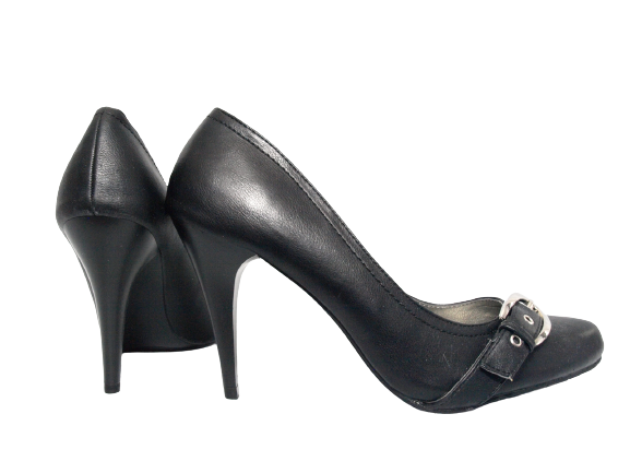 Women's High Heel Platform Pumps Evening Shoes Stilettos Black # 541-16