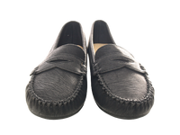 Damen Slipper Halbschuhe Ballerina Loafer Mokassins Slip On Flats Freizeit Black # 764