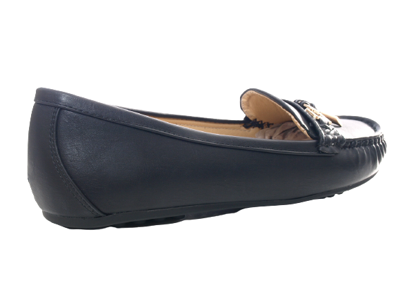 Women's Slip-On Loafers Ballerina Moccasins Flats Casual Black # 954