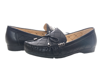 Damen Slipper Halbschuhe Ballerina Loafer Mokassins Slip On Flats Freizeit Black # 480