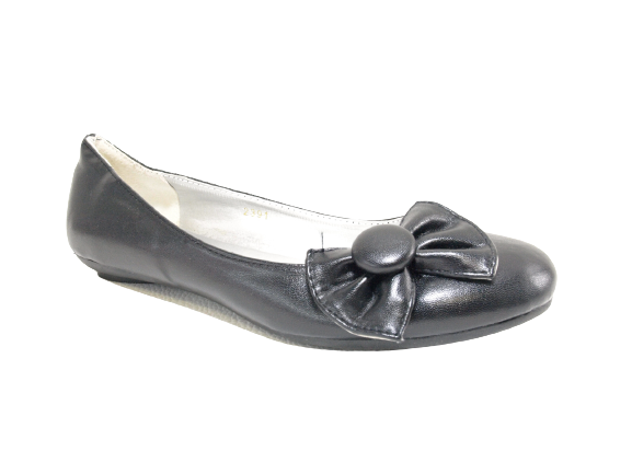Women's Slip-On Shoes Ballerinas Loafers Moccasins Slip-On Flats Casual Black # 2391
