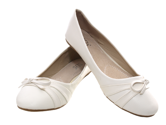 Damen Slipper Halbschuhe Ballerina Loafer Mokassins Slip On Flats Freizeit White # 5998
