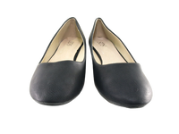 Damen Slipper Keilabsatz Ballerina Loafer Mokassins Slip On Flats Freizeit Black # 8112