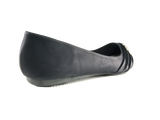 Damen Slipper Halbschuhe Ballerina Loafer Mokassins Slip On Flats Freizeit Black # 8274