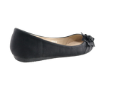 Damen Slipper Halbschuhe Ballerina Loafer Mokassins Slip On Flats Freizeit Black # 5739