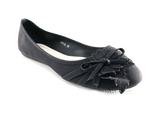 Damen Slipper Halbschuhe Ballerina Loafer Mokassins Slip On Flats Freizeit Black # 1876