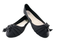 Damen Slipper Halbschuhe Ballerina Loafer Mokassins Slip On Flats Freizeit Black # 1876