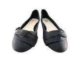 Damen Slipper Halbschuhe Ballerina Loafer Mokassins Slip On Flats Freizeit Black # 6374