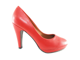 Damen High Heel Plateau Pumps Abendschuhe Stilettos Red # 7572