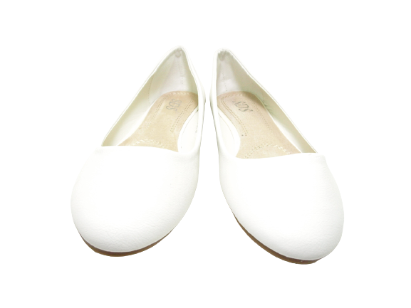 Women's Slip-On Loafers Ballerina Moccasins Flats Casual White # 0080