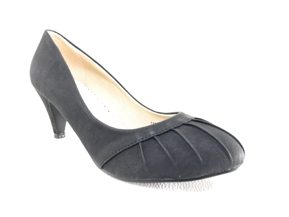 Damen Pumps Schuhe Black # 11969