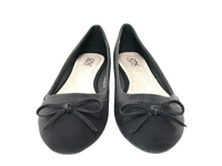 Damen Slipper Halbschuhe Ballerina Loafer Mokassins Slip On Flats Freizeit Black # 3345