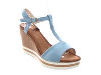 Damen Keilabsatz Wedges Plateau Sandalen Sandaletten Keilabsatz Römer # 6617