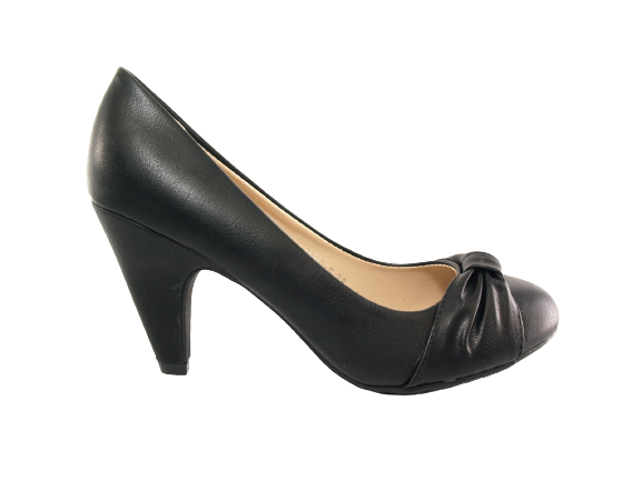 Women's Pumps Shoes Black # 7429