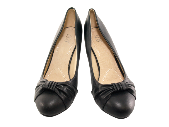 Damen Pumps Schuhe Black # 7429