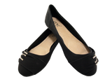 Damen Slipper Ballerina Loafer Mokassins Slip On Flats Freizeit Black #  7885