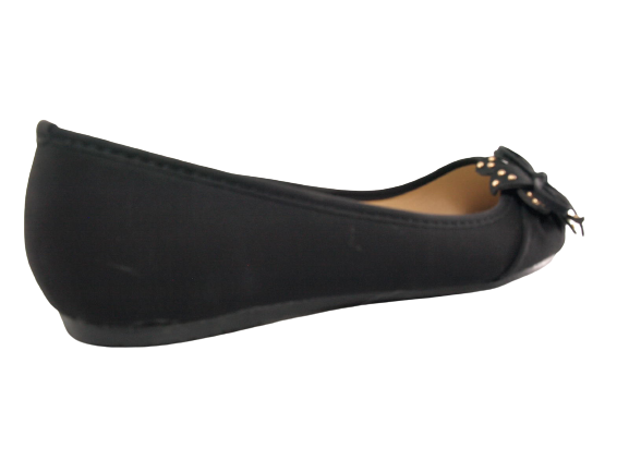 Women's Slip-On Shoes Ballerinas Loafers Moccasins Slip-Ons Flats Leisure Black # 9617