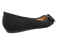 Damen Slipper Halbschuhe Ballerina Loafer Mokassins Slip On Flats Freizeit Black # 9617