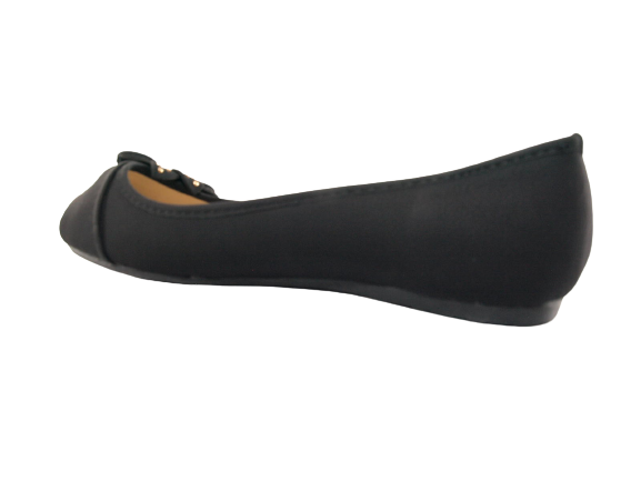 Women's Slip-On Shoes Ballerinas Loafers Moccasins Slip-Ons Flats Leisure Black # 9617