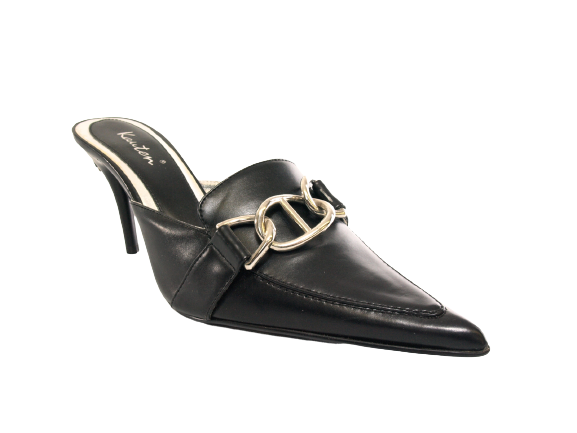 Escarpins à talons hauts et plateforme pour femme, chaussures de soirée, stilettos, noir # 17089