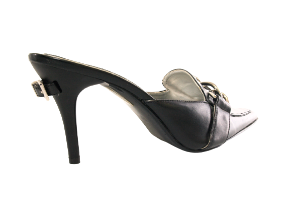 Escarpins à talons hauts et plateforme pour femme, chaussures de soirée, stilettos, noir # 17089