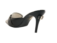 Damen High Heel Plateau Pumps Abendschuhe Stilettos Black # 17089